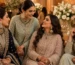Pakistani wedding guests wearing elegant artificial jewellery with festive formal outfits and accessories